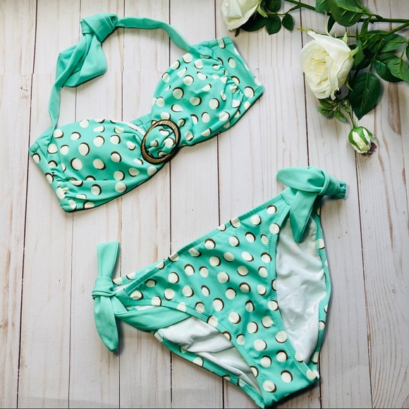 Victoria's Secret Other - Victoria's Secret Mint Green  Bikini Medium New